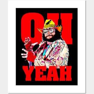 Macho Mastery: Macho Man 'Oh Yeah' T-Shirt - Savage Edition Posters and Art